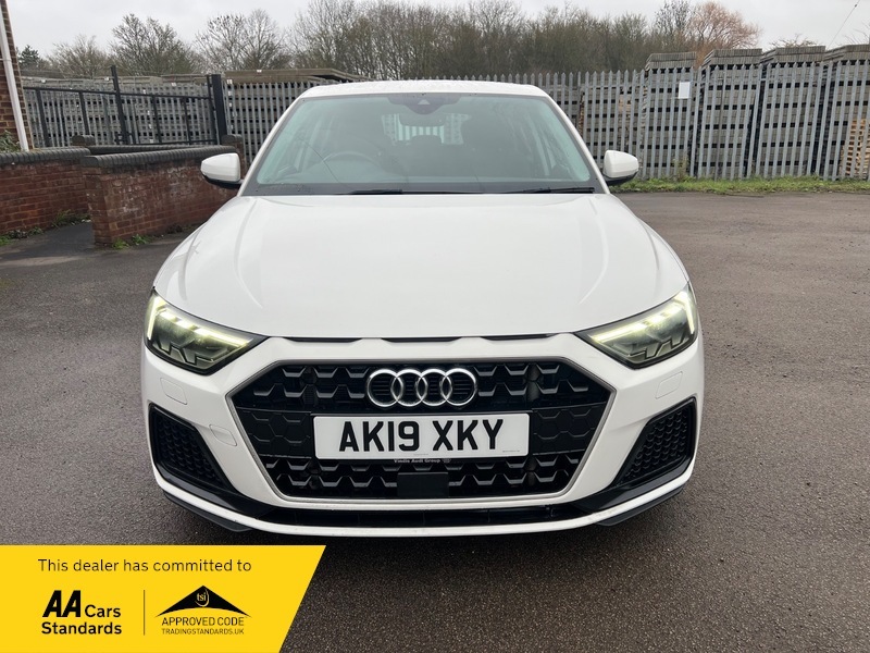Audi A1 Sportback Tfsi Sport AK19XKY White #2