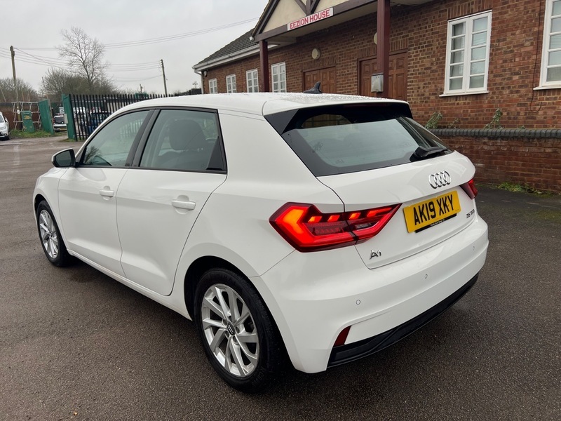 Audi A1 Sportback Tfsi Sport AK19XKY White #6