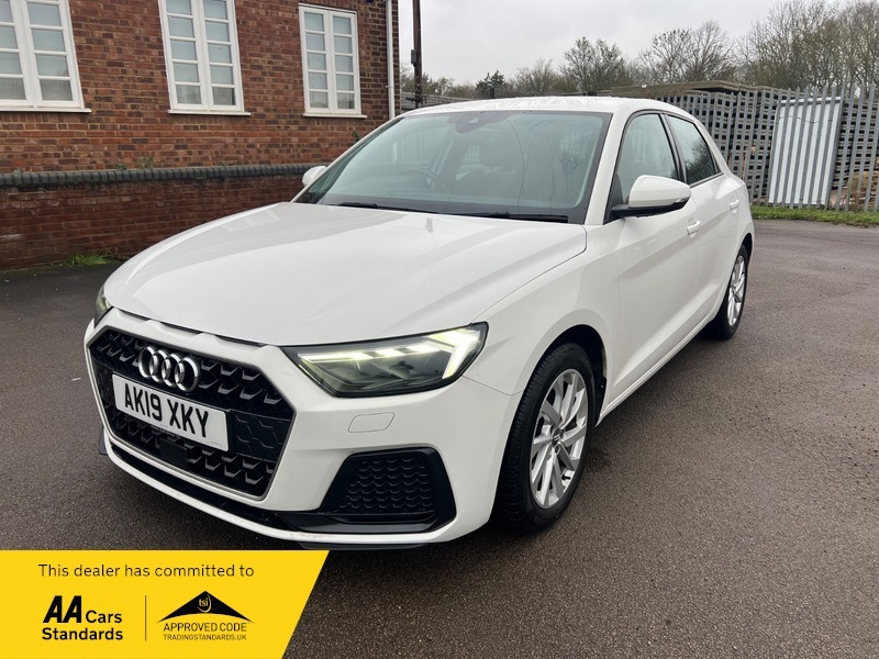 Audi A1 Sportback Tfsi Sport AK19XKY White #3