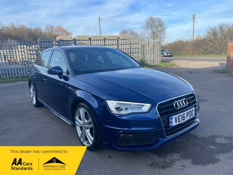 Audi A3 Tdi S Line Nav VE16PDO Blue