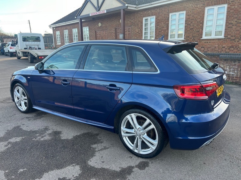 Audi A3 Tdi S Line Nav VE16PDO Blue #4