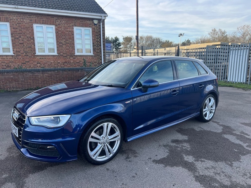 Audi A3 Tdi S Line Nav VE16PDO Blue #5