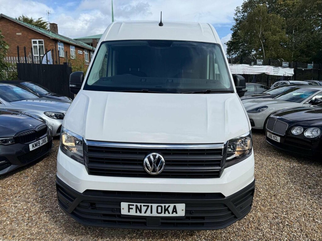 Volkswagen Crafter Panel Van 2.0 Tdi Cr35 Startline Fwd Lwb High Roof FN71OKA White #2