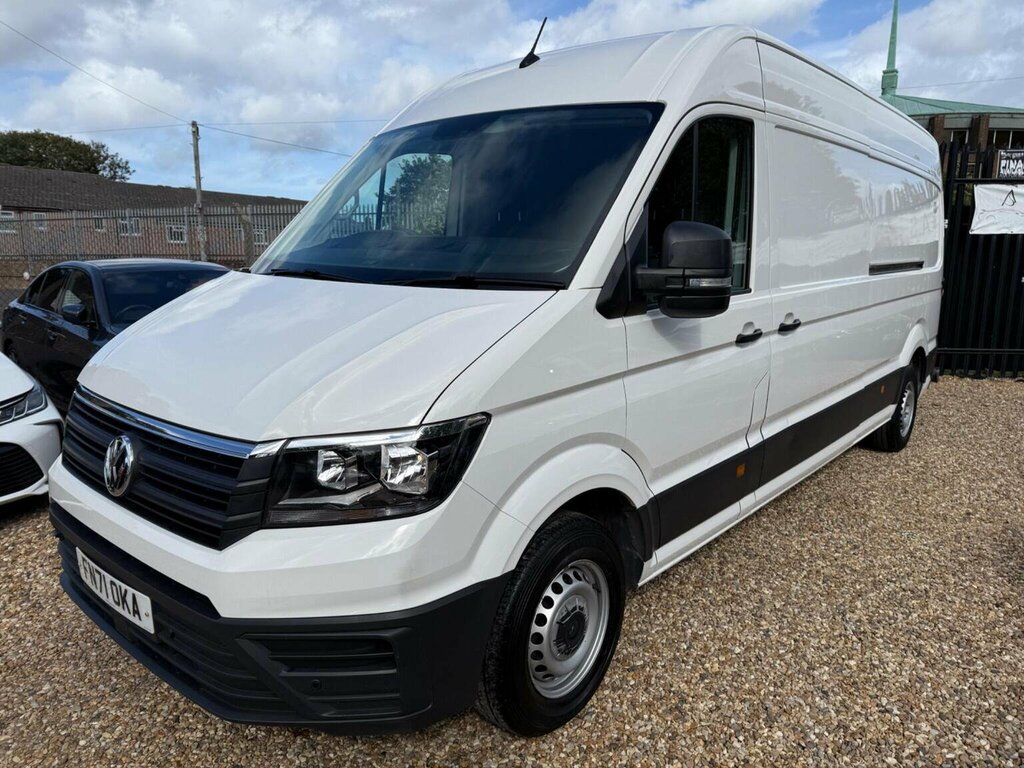 Volkswagen Crafter Panel Van 2.0 Tdi Cr35 Startline Fwd Lwb High Roof FN71OKA White #3