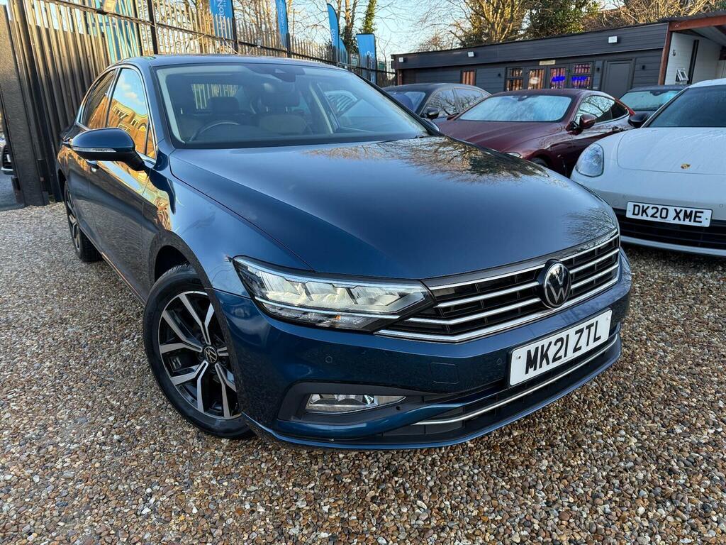 Volkswagen Passat Saloon 1.5 Tsi Evo Sel Dsg Euro 6 Ss 2021 Blue