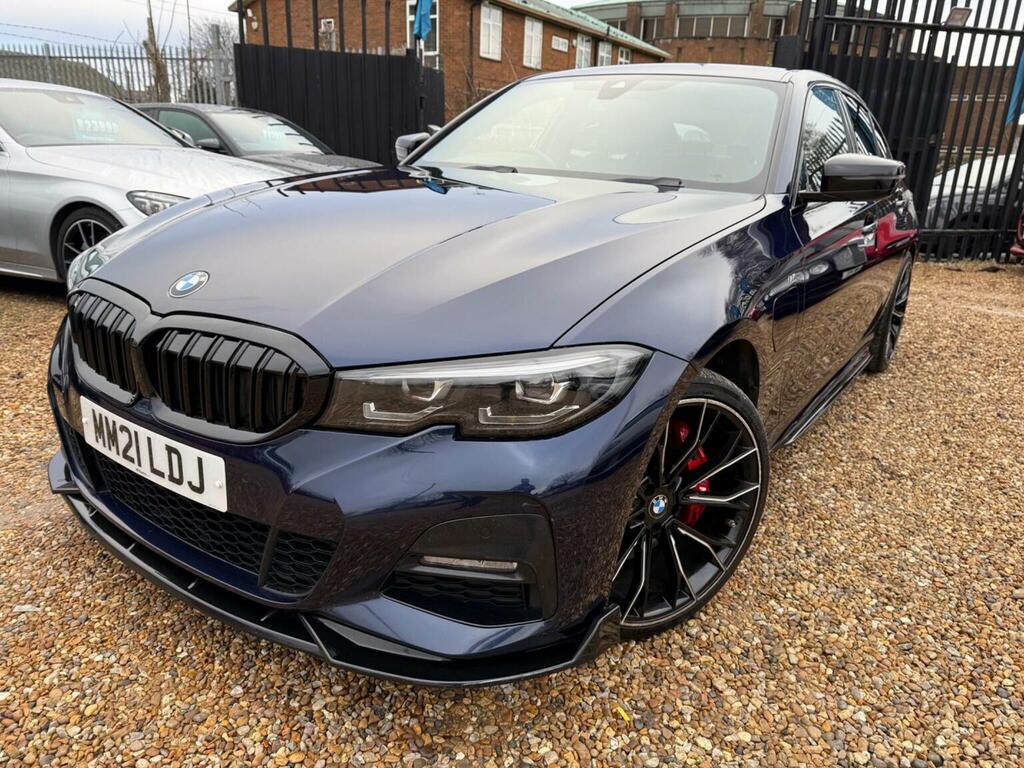 BMW 3 Series Saloon 2.0 330E 12Kwh M Sport Pro Edition Xdr MM21LDJ Blue #3