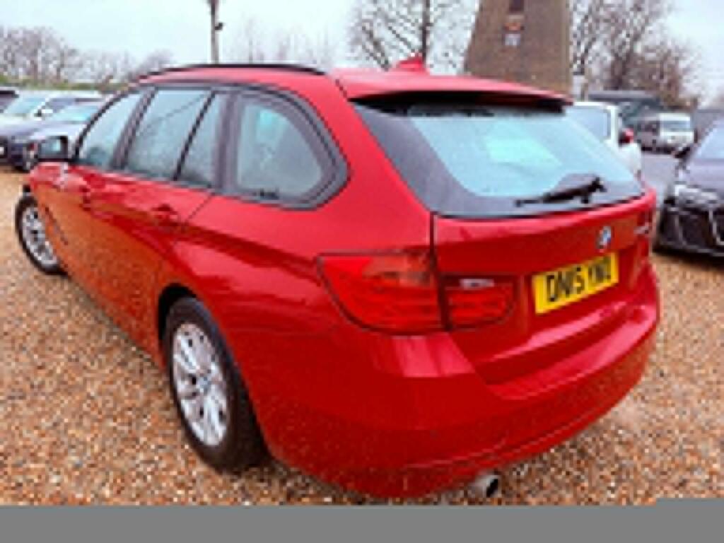 BMW 3 Series Estate 2.0 320D Ed Blueperformance Efficientdynami DN15YWO Red #5