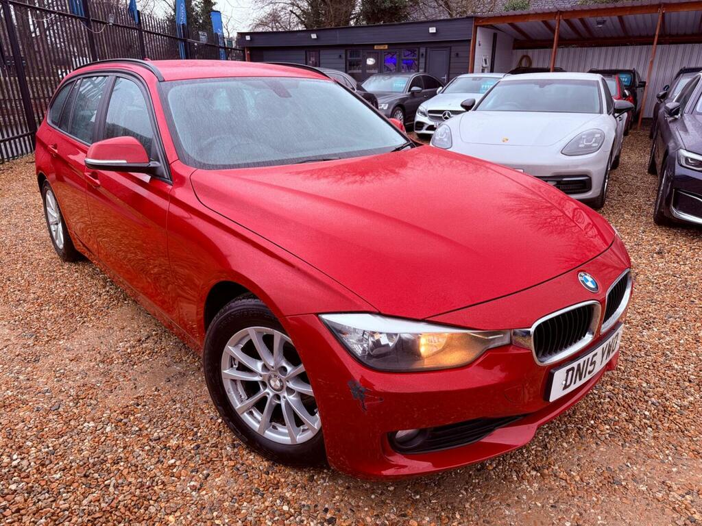 BMW 3 Series Estate 2.0 320D Ed Blueperformance Efficientdynami Red