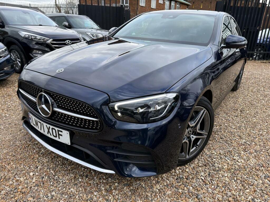 Mercedes-Benz E Class Saloon 2.0 E300e 13.5Kwh Amg Line Premium G-tron LM71XOF Blue #3