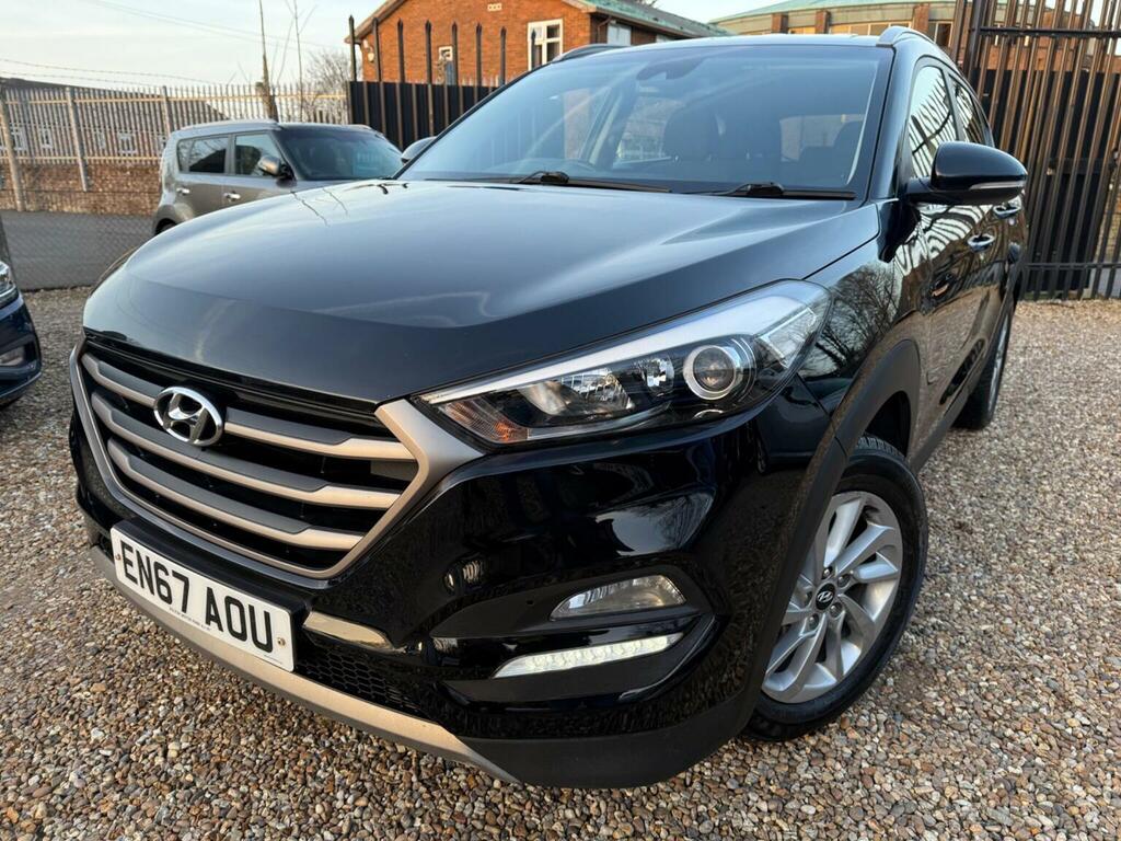 Hyundai Tucson Suv 1.7 Crdi Blue Drive Se Dct Euro 6 Ss 2 EN67AOU Black #3