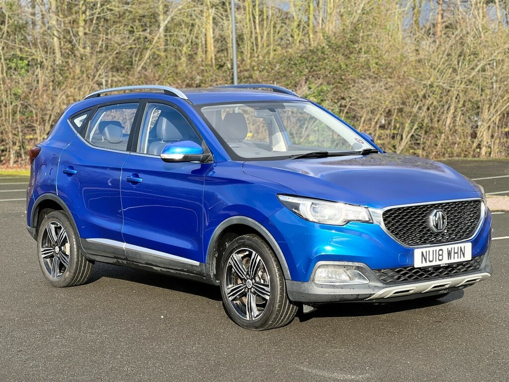 MG ZS 1.5 Vti-tech Exclusive Euro 6 Ss NU18WHN Blue #4