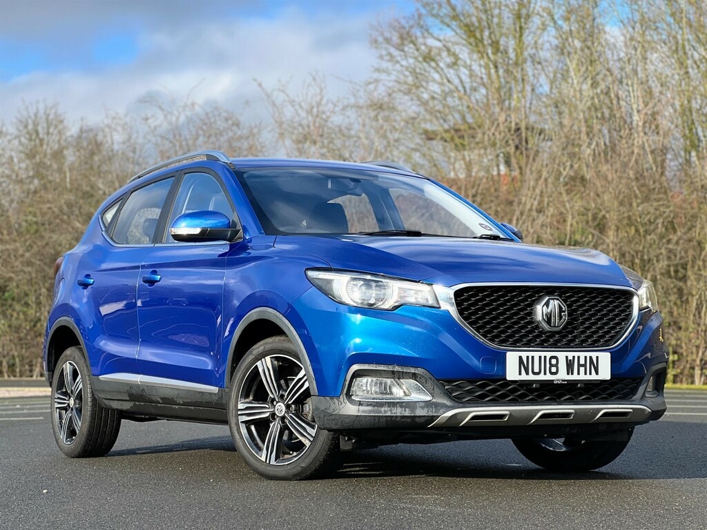 MG ZS 1.5 Vti-tech Exclusive Euro 6 Ss NU18WHN Blue #2