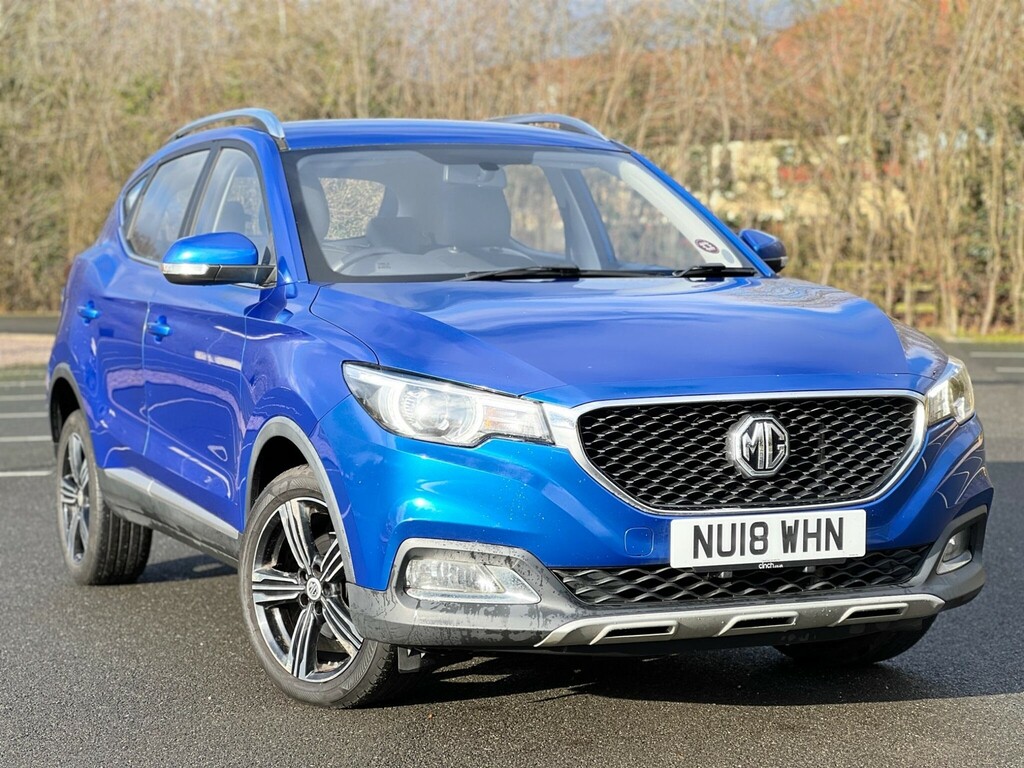 MG ZS 1.5 Vti-tech Exclusive Euro 6 Ss NU18WHN Blue #3