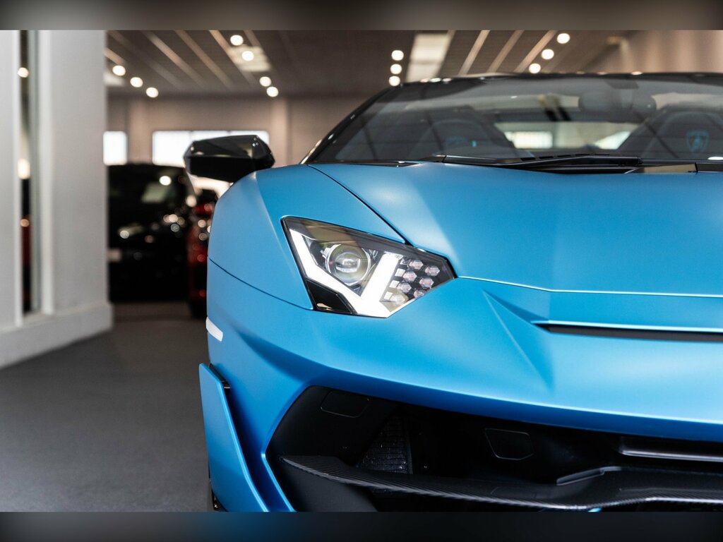 Lamborghini Aventador 6.5 V12 Lp 770-4 Svj Roadster Isr Blue #3