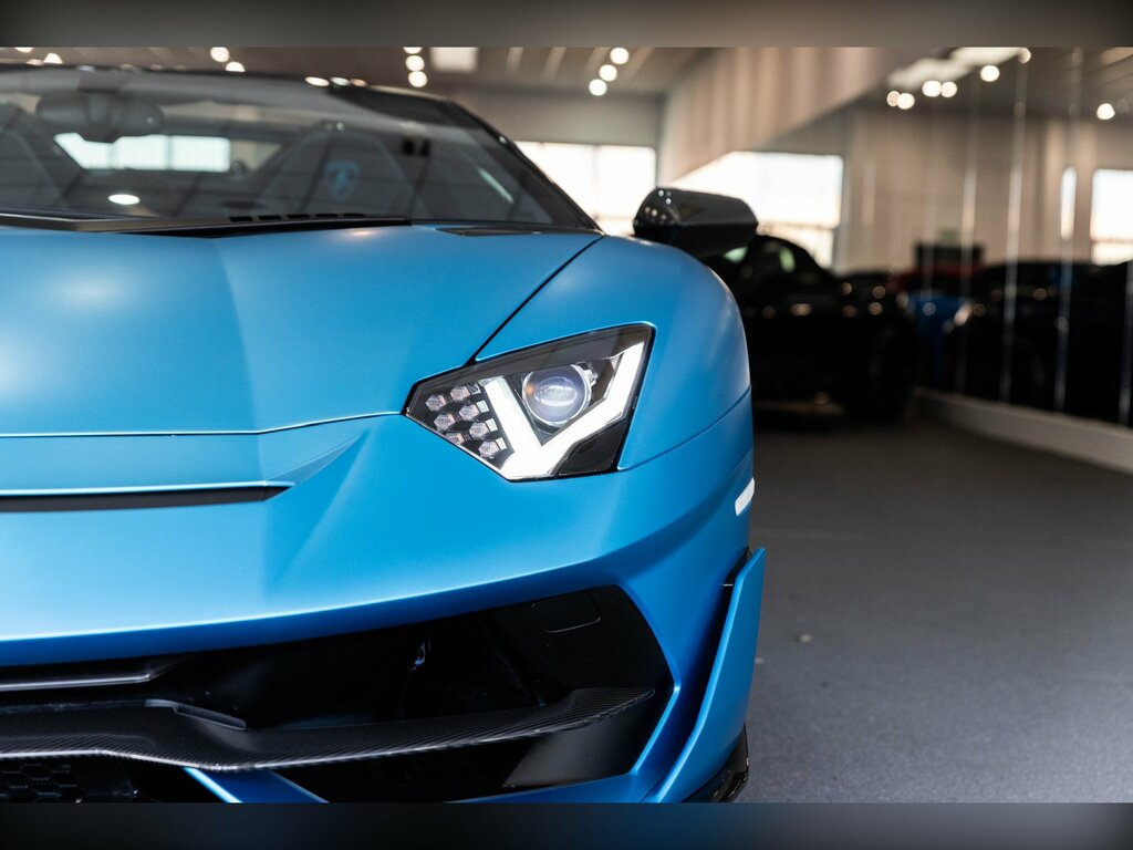 Lamborghini Aventador 6.5 V12 Lp 770-4 Svj Roadster Isr Blue #5