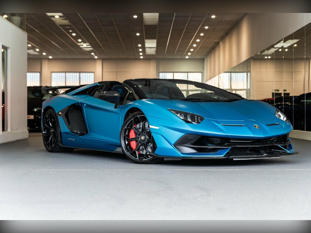 Lamborghini Aventador 6.5 V12 Lp 770-4 Svj Roadster Isr Blue
