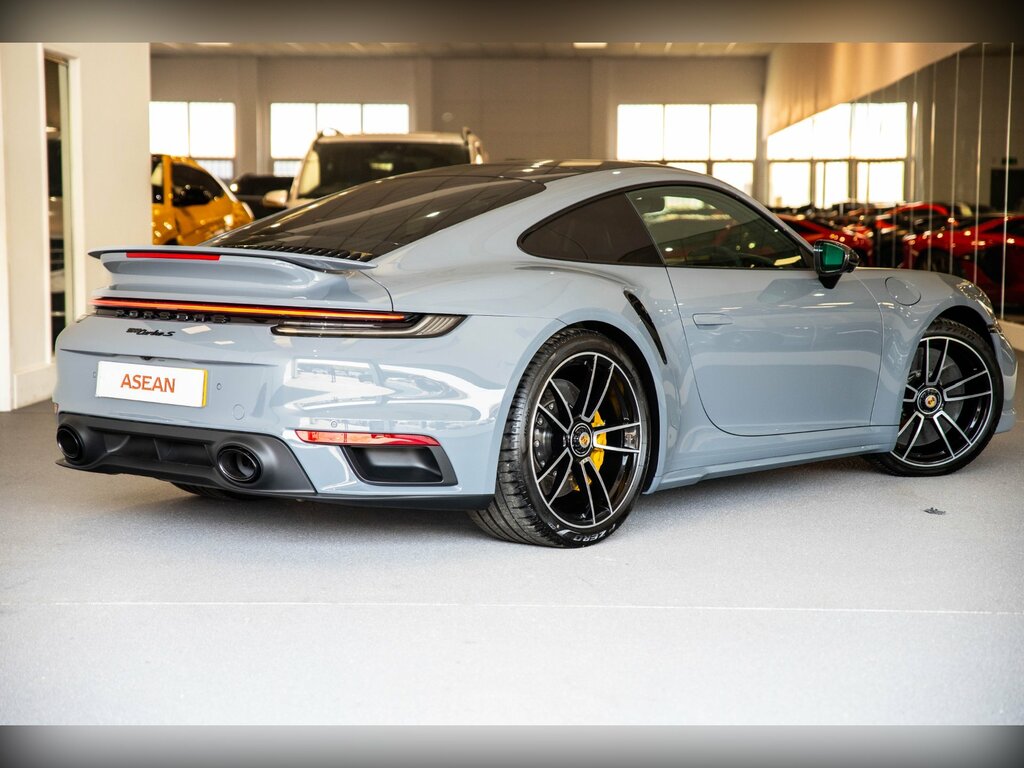 Porsche 911 Turbo S Pdk 2-Door Grey #5
