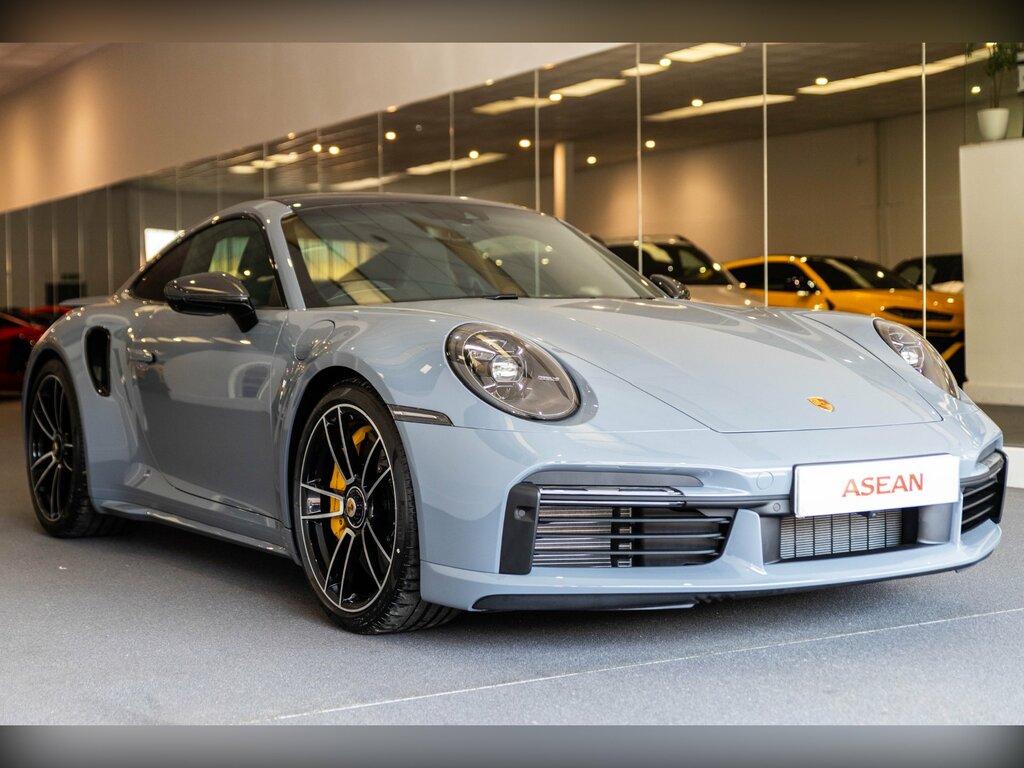 Porsche 911 Turbo S Pdk 2-Door Grey #4