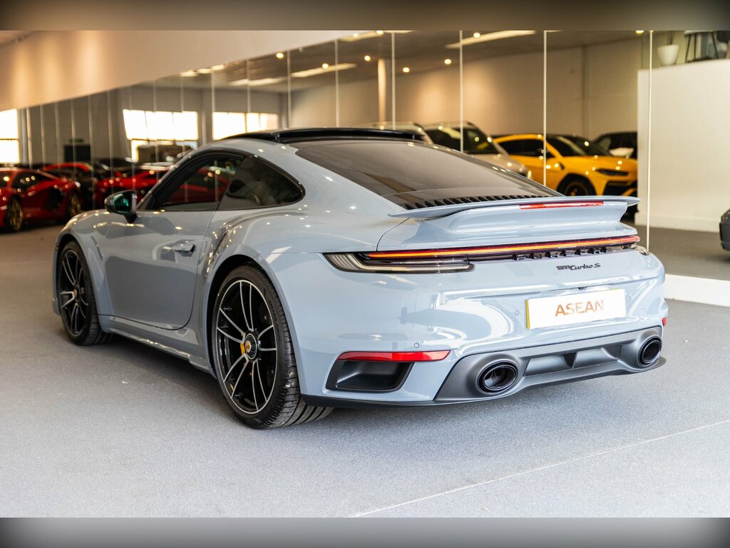 Porsche 911 Turbo S Pdk 2-Door Grey #6