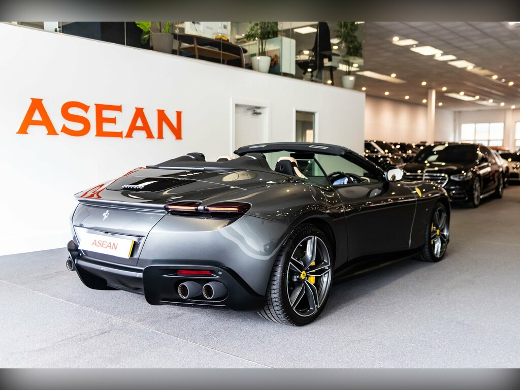 Ferrari Roma Spyder Twin-turbocharged 3.9-Litre V8 Grey #3