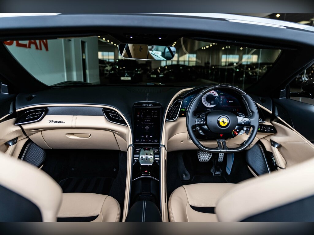Ferrari Roma Spyder Twin-turbocharged 3.9-Litre V8 Grey #5