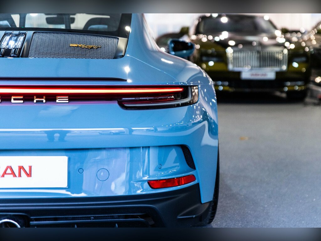 Porsche 911 Coupe Blue #5