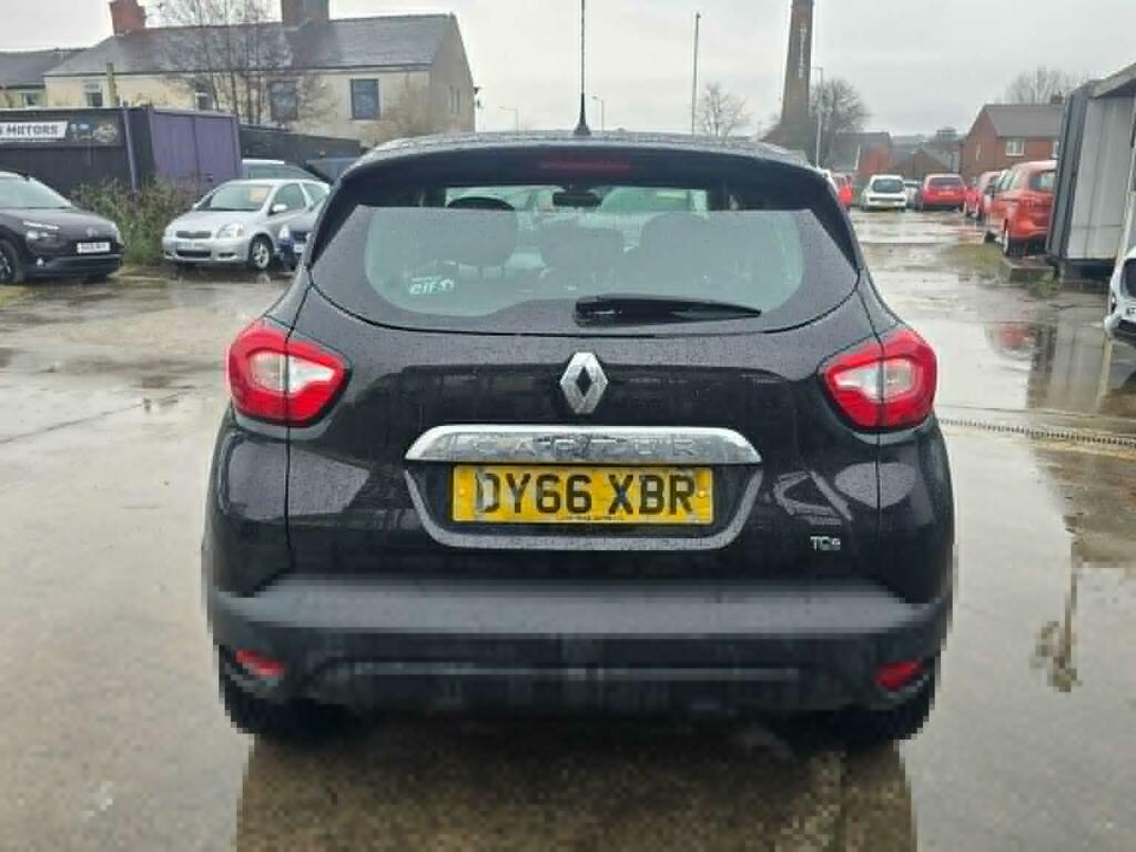 Renault Captur 0.9 Tce Energy Dynamique Nav Euro 6 Ss 201 DY66XBR Black #6