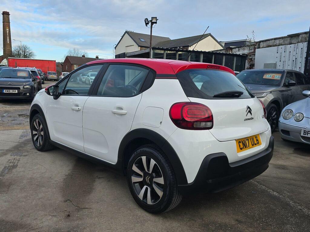Citroen C3 1.2 Puretech Feel Euro 6 Ss 201717 CN17ULB White #5