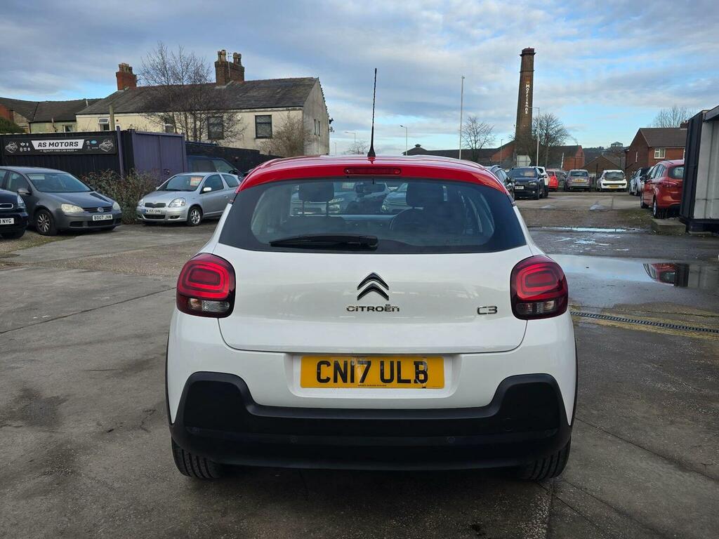 Citroen C3 1.2 Puretech Feel Euro 6 Ss 201717 CN17ULB White #6