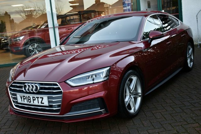 Audi A5 2018 2.0Tdi Ultra S-line Sportback S-tronic YP18PTZ Red #3