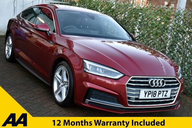 Audi A5 2018 2.0Tdi Ultra S-line Sportback S-tronic Red