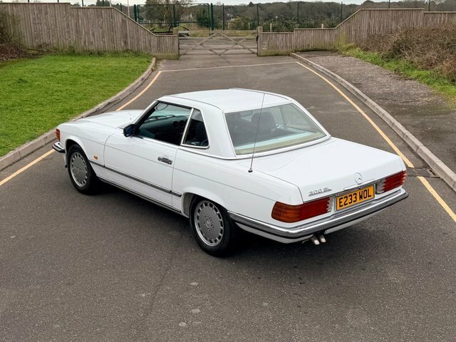 Mercedes-Benz SL Class 300 R107 3.0L Convertible 188 Bhp Px Swap White #5