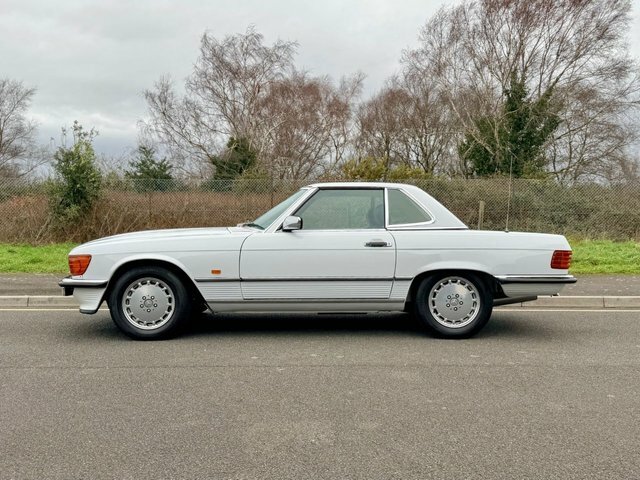 Mercedes-Benz SL Class 300 R107 3.0L Convertible 188 Bhp Px Swap White #3
