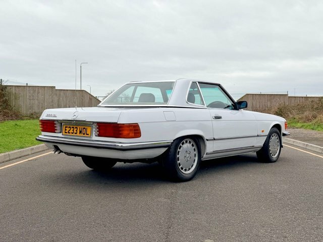 Mercedes-Benz SL Class 300 R107 3.0L Convertible 188 Bhp Px Swap White #6