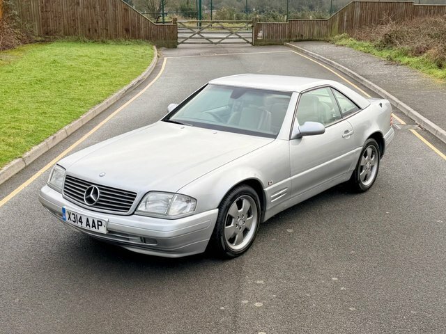 Mercedes-Benz SL Class 280 2.8 V6 1 Previous Owner 270 G Km 204 Bhp X314AAP Silver
