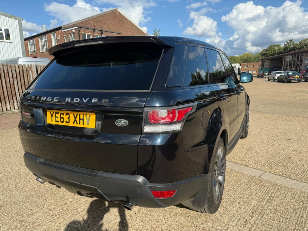 Land Rover Range Rover Sport 3.0 Sd V6 Hse 4Wd Euro 5 Ss YE63XHV Black #4