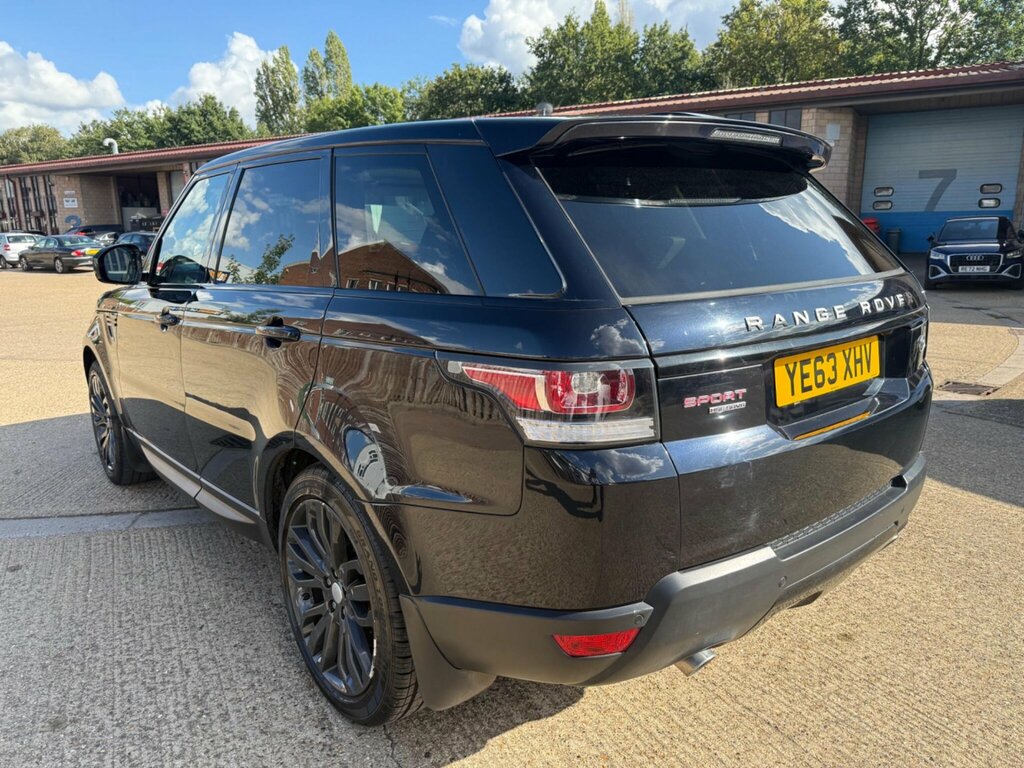 Land Rover Range Rover Sport 3.0 Sd V6 Hse 4Wd Euro 5 Ss YE63XHV Black #6