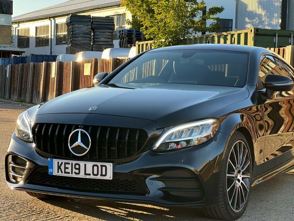 Mercedes-Benz C Class 1.5 C200 Mhev Amg Line G-tronic Euro 6 Ss Black