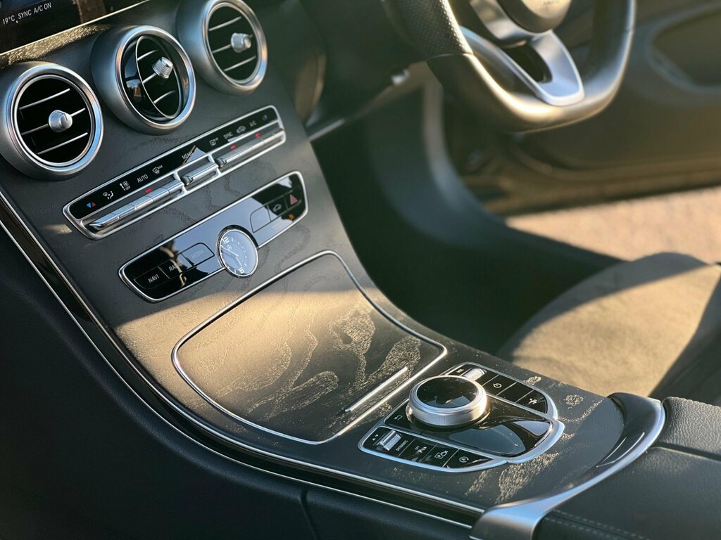 Mercedes-Benz C Class 1.5 C200 Mhev Amg Line G-tronic Euro 6 Ss KE19LOD Black #3