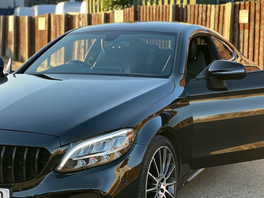Mercedes-Benz C Class 1.5 C200 Mhev Amg Line G-tronic Euro 6 Ss KE19LOD Black #2