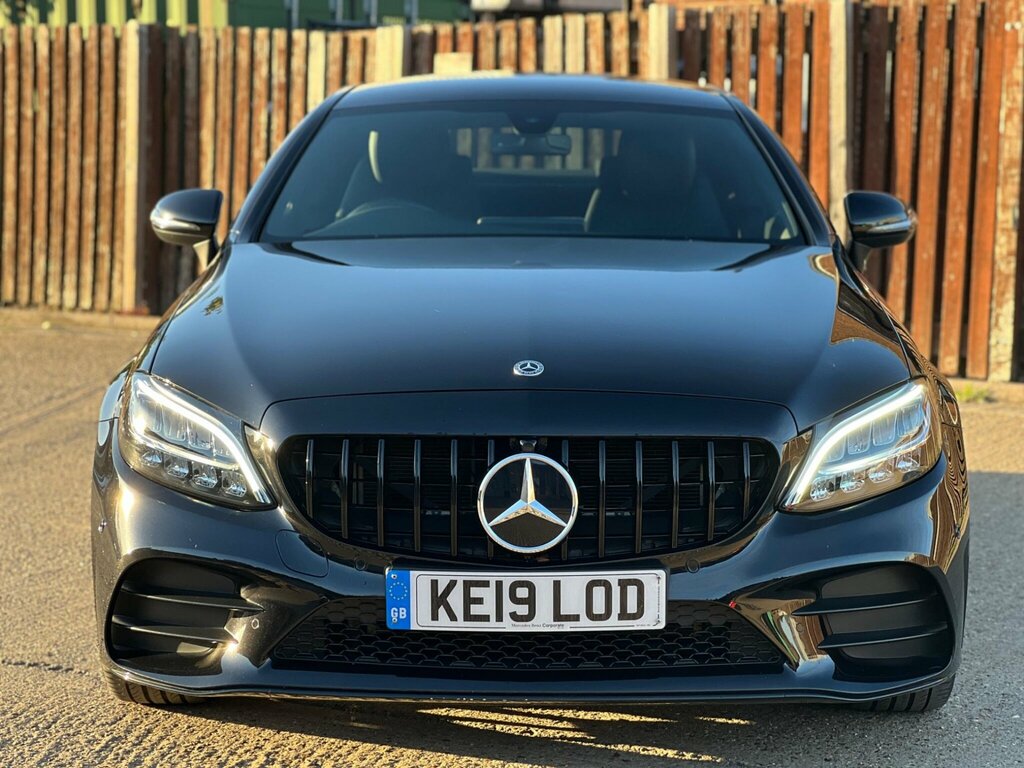 Mercedes-Benz C Class 1.5 C200 Mhev Amg Line G-tronic Euro 6 Ss KE19LOD Black #4