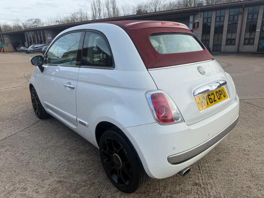 Fiat 500C 1.2 Lounge Euro 5 HY62OPU White #4