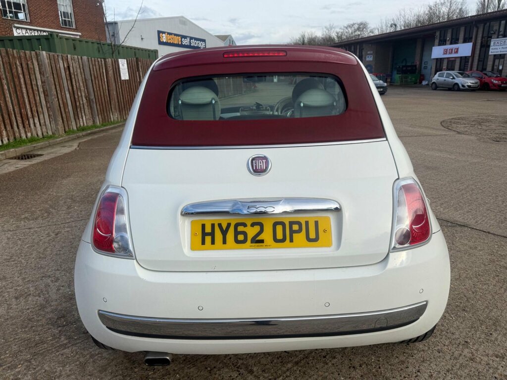 Fiat 500C 1.2 Lounge Euro 5 HY62OPU White #6