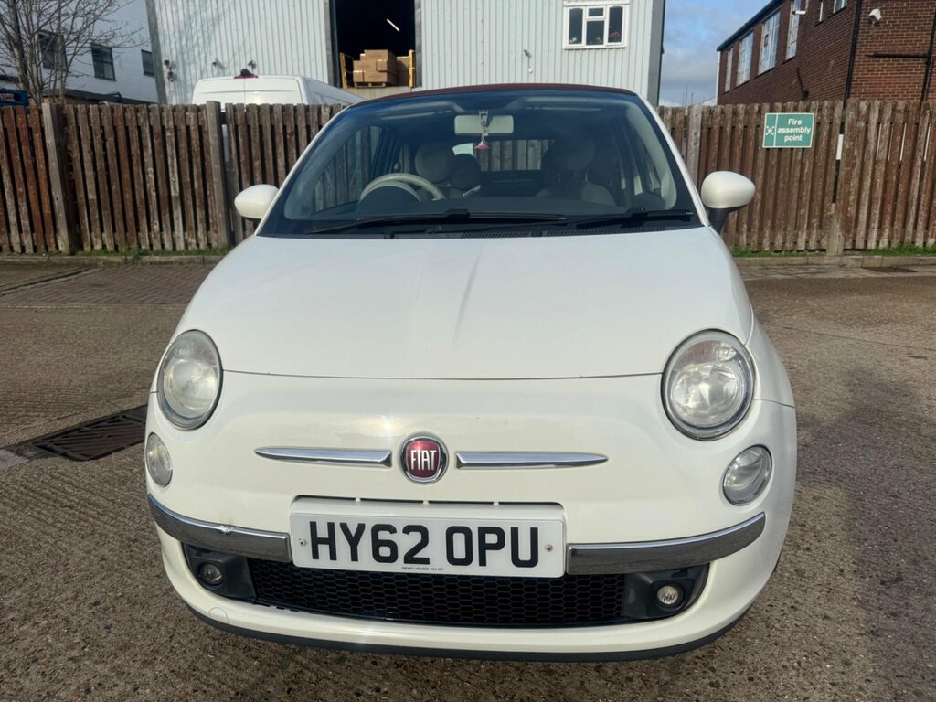 Fiat 500C 1.2 Lounge Euro 5 HY62OPU White #2