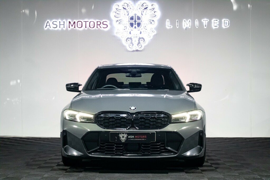 BMW 3 Series 3.0 M340d Xdrive Saloon WK72UPD Grey #4