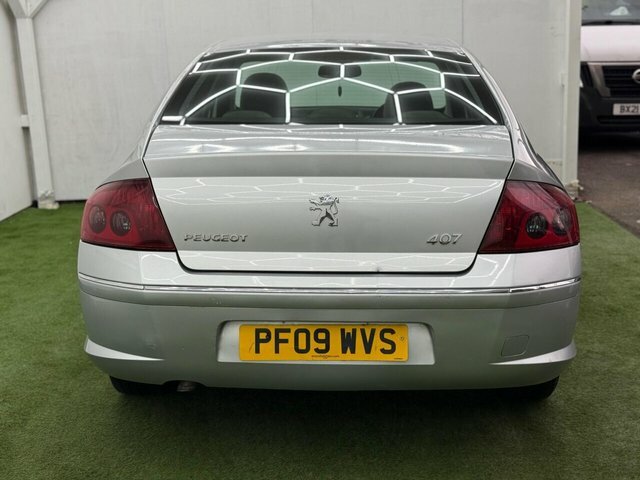 Peugeot 407 Saloon Black #7
