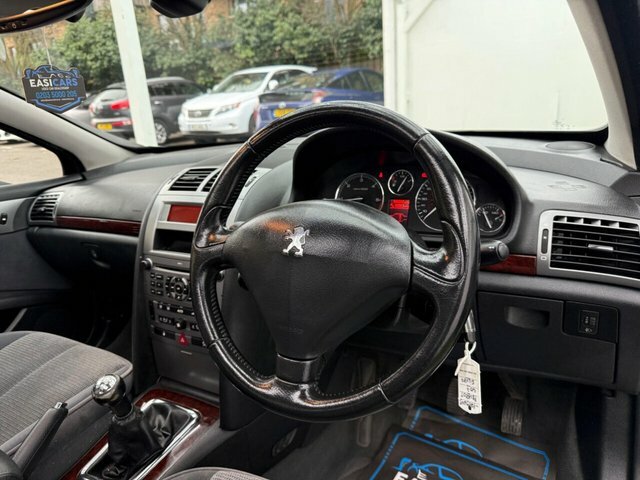 Peugeot 407 Saloon Black #16