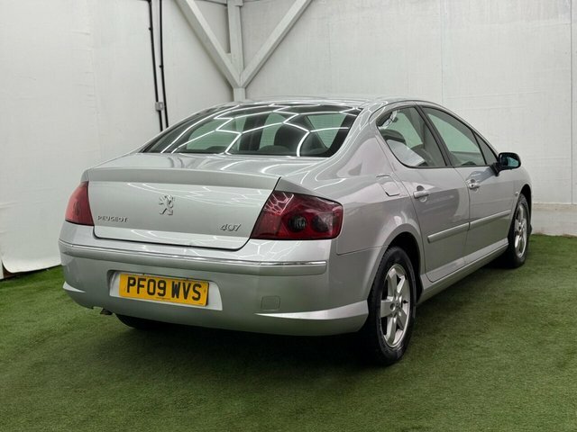 Peugeot 407 Saloon Black #6