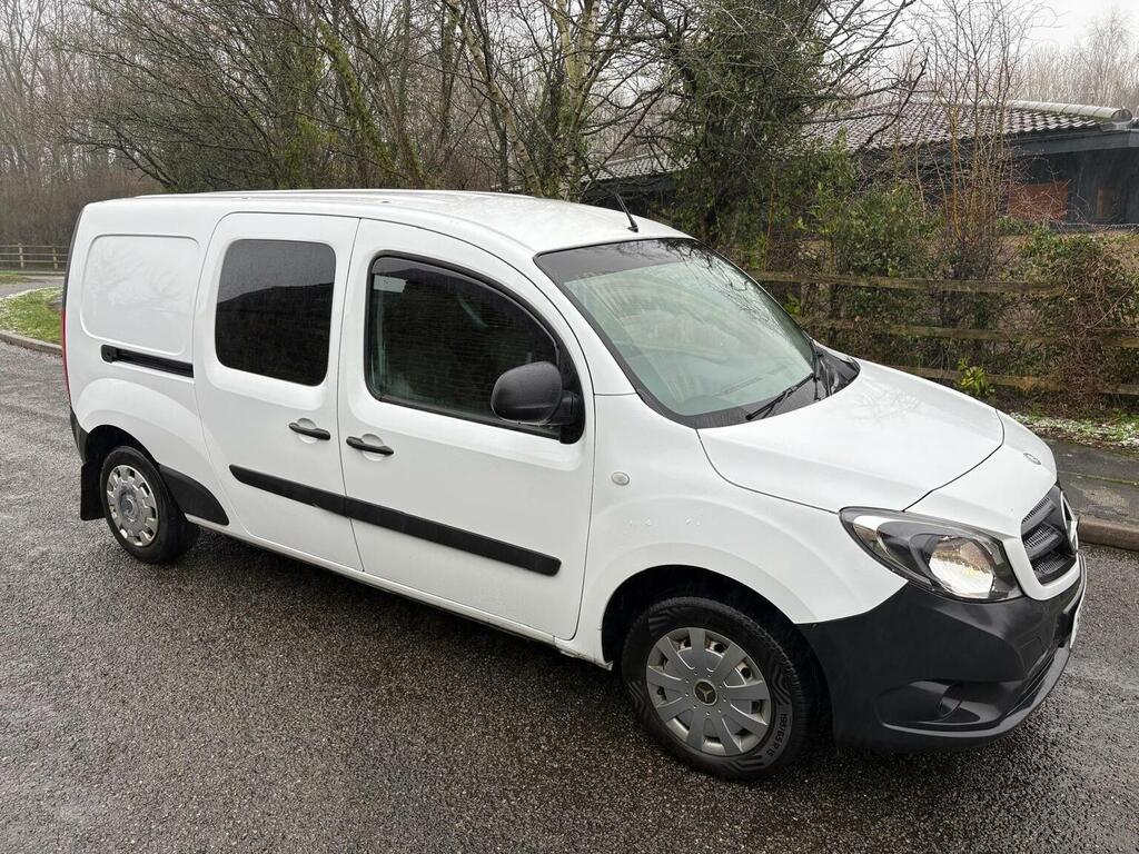 Mercedes-Benz CITAN Combi Van 1.5 109 Cdi Blueefficiency Crew Van L3 E White #6