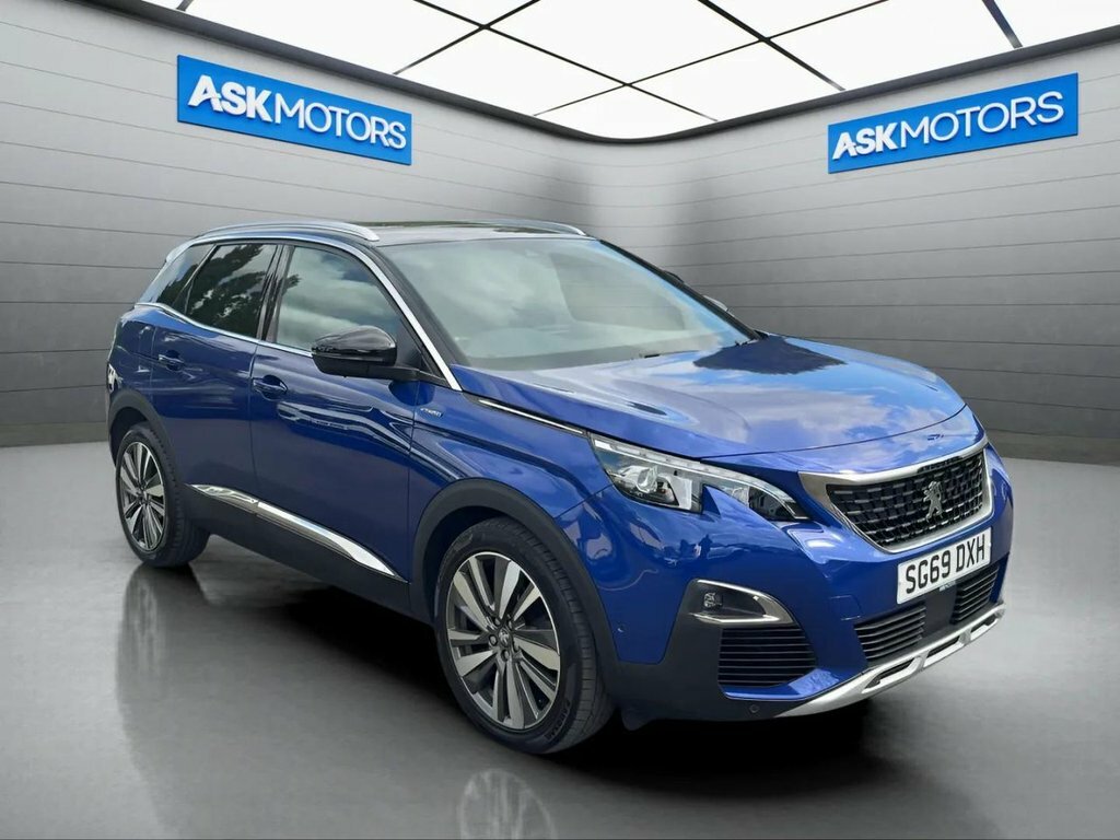 Peugeot 3008 1.2L Gt Line Premium SG69DXH Blue #4